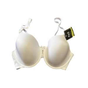 Maidenform Basically Sexy‎ T-Shirt Bra White 38DD Underwire Full Coverage